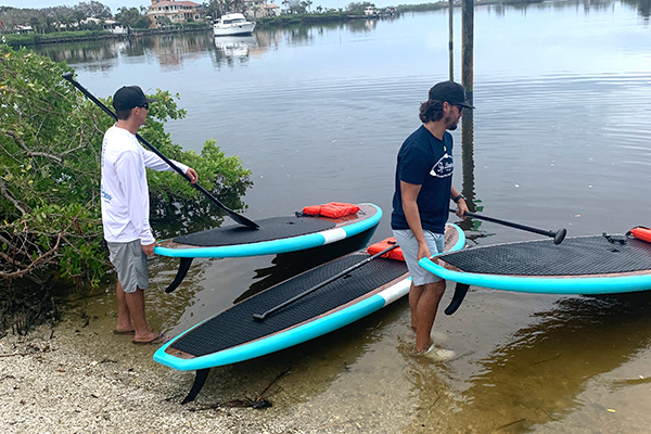 Paddle Board Fishing Setup - Three Brothers Boards